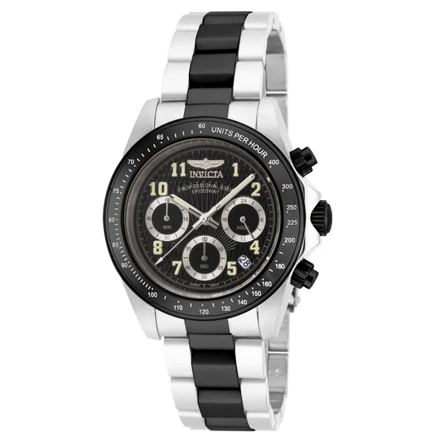 Invicta Speedway Torvane Watch - 39.5mm, Steel, Black (17031) kol saati