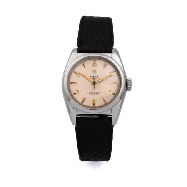 Rolex ROLEX REF 6050, BUBBLEBACK GOLD AND STEEL kol saati