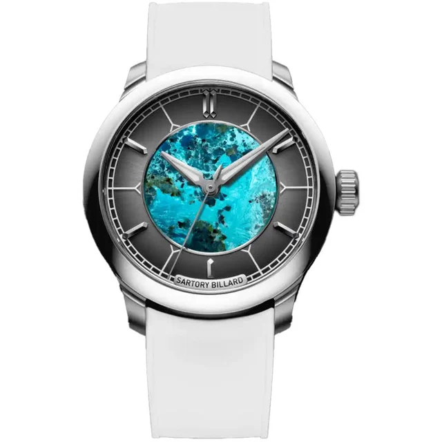 Sartory Billard Chrysocolla Platinum SB04-E-CHRYSOCHOLLA kol saati
