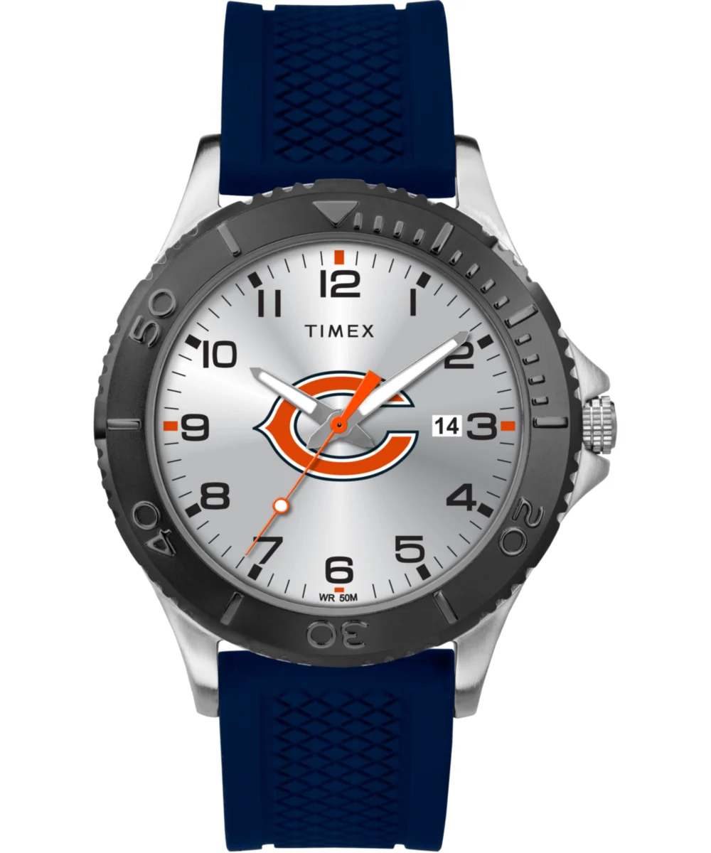 Timex Gamer Navy Chicago Bears TWZFBEAME 42 mm kol saati