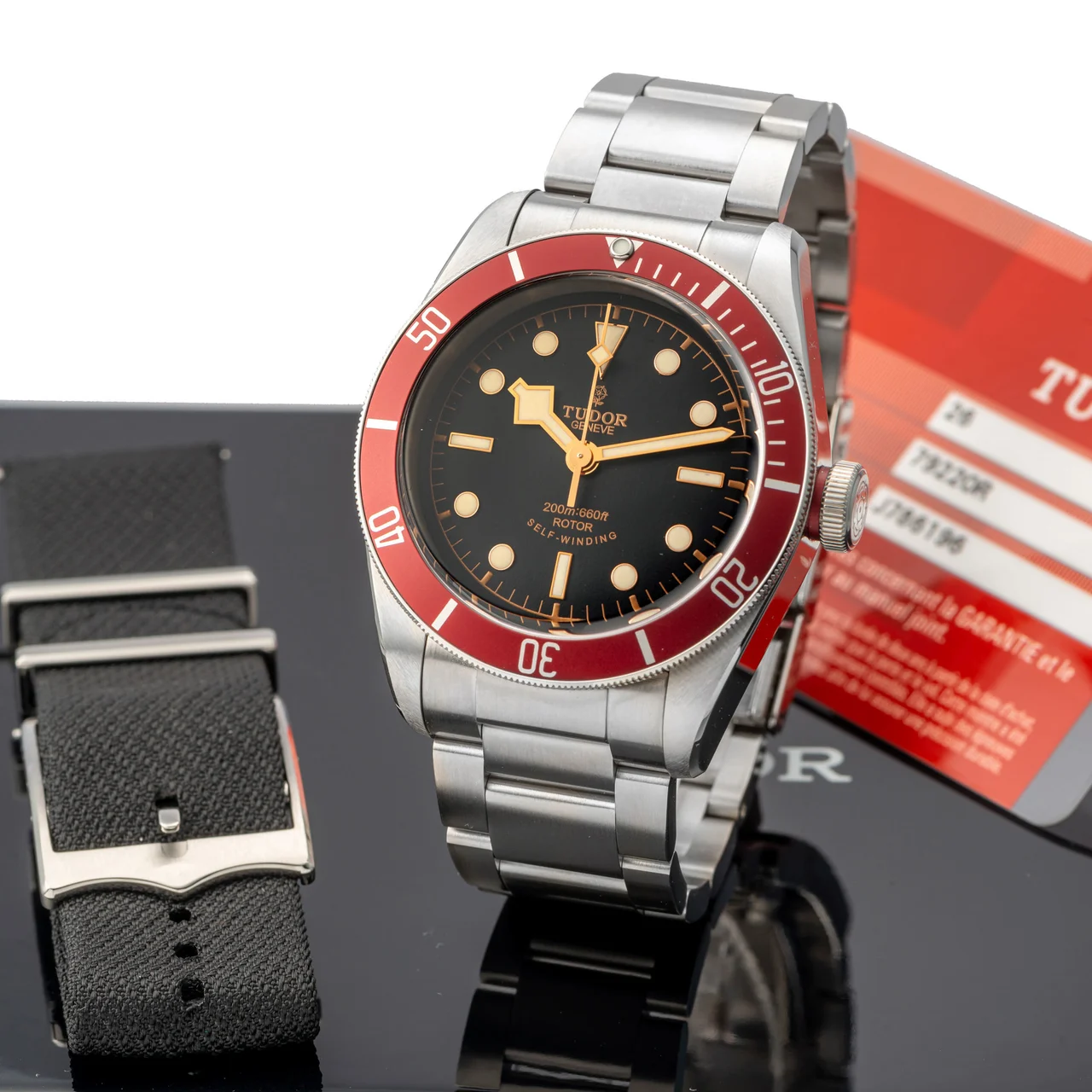 Tudor TUDOR, REF. 7922OR, HERITAGE BLACK BAY, STEEL kol saati
