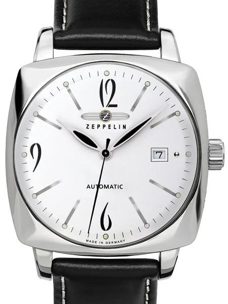 Graf Zeppelin Mediterranee Automatic Watch with Exhibition Back #7750-1 kol saati