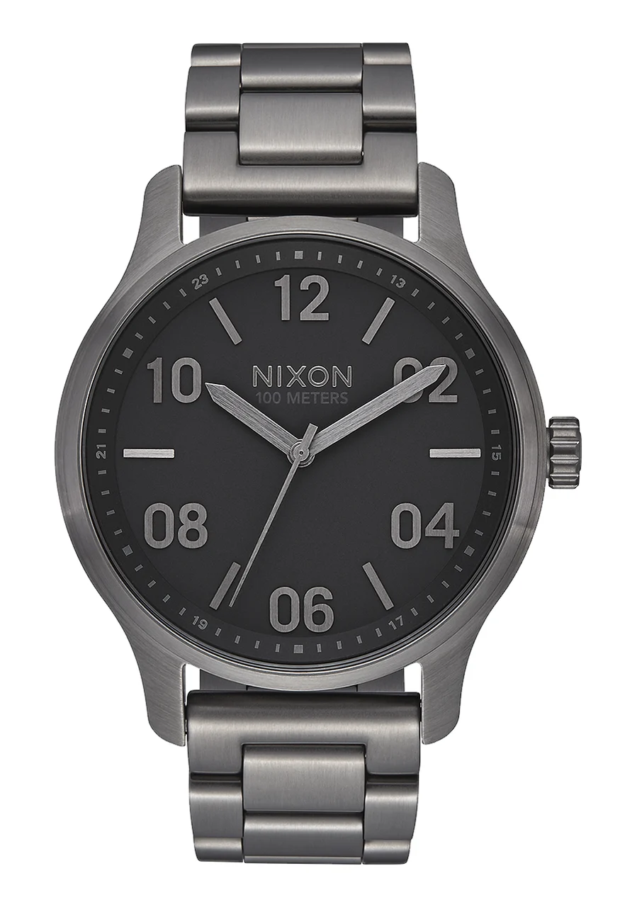 Nixon US Patrol - Gunmetal / Black A1242-1531-00 kol saati