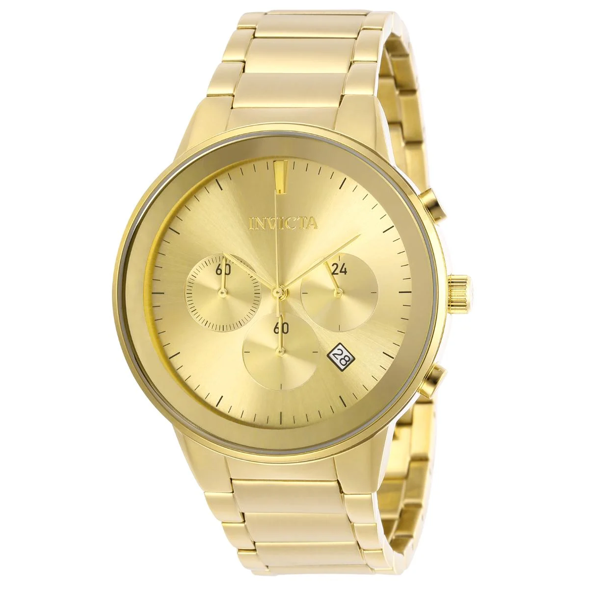 Invicta Specialty Watch - 43mm, Gold (ZG-29481) 43 mm kol saati