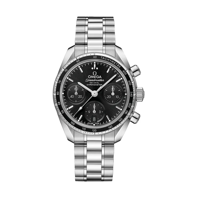 OMEGA Speedmaster Chronograph 38mm - Black on Bracelet O32430385001001 kol saati