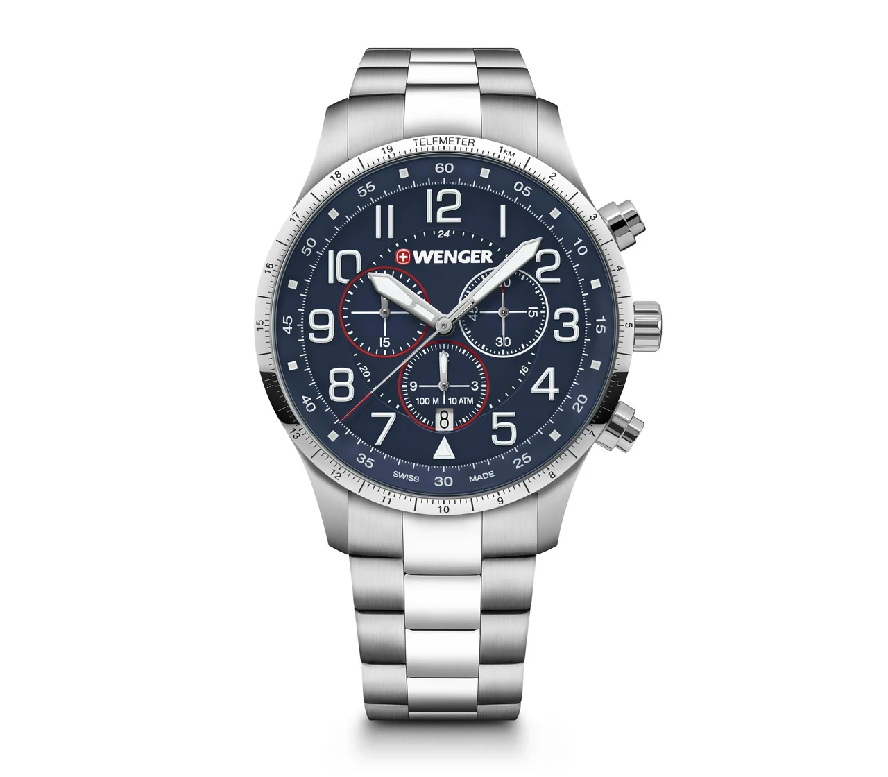 Wenger Attitude 01.1543.118 44 mm kol saati