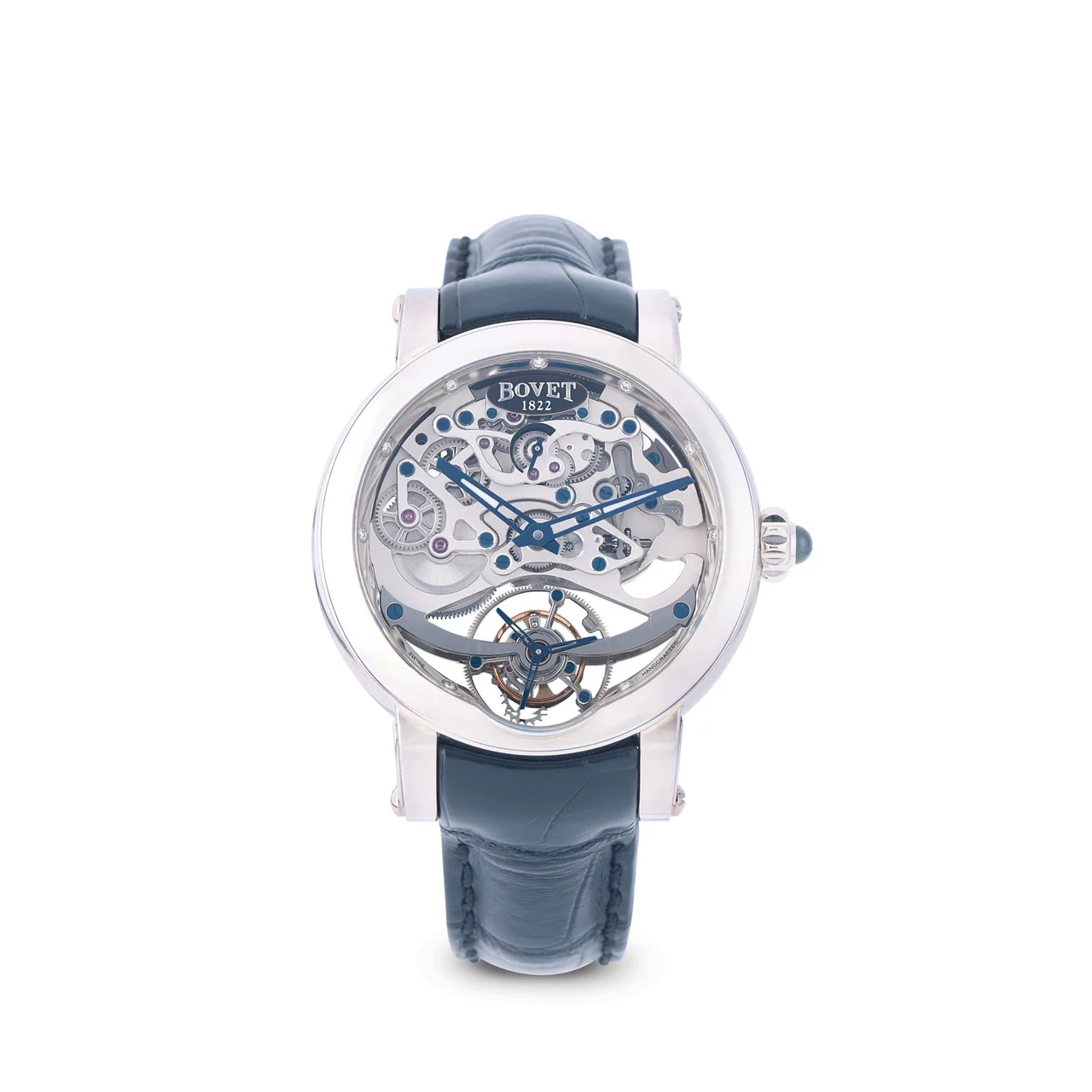 Bovet BOVET, REF. DTRO-41WG-D00-M1-01, DIMIER RECITAL 0, OPENWORK TOURBILLON, 18K WHITE GOLD kol saati