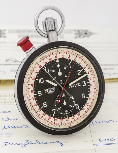 Heuer HEUER REF. 11.402, 1/10 SEC kol saati