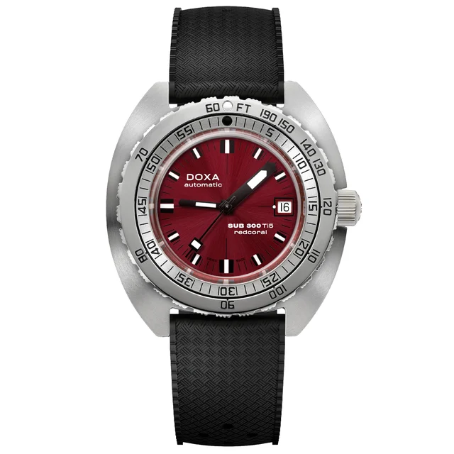 Doxa SUB 300 Ti5 Red Coral 823.50.161.20 kol saati