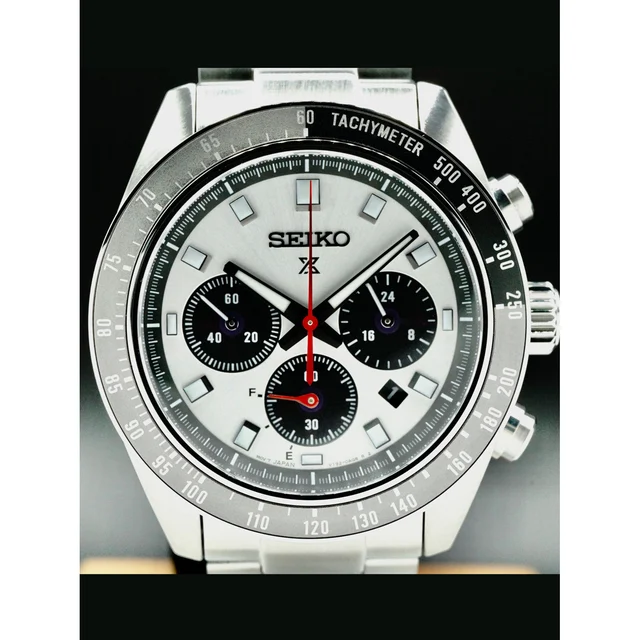 Seiko Prospex Seiko SSC911 Prospex Speedtimer Solar Chronograph White Dial 210000042373 ko