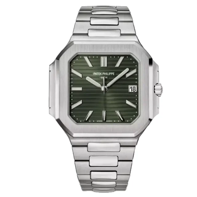 Patek Philippe Cubitus Steel with 45mm Green Dial kol saati