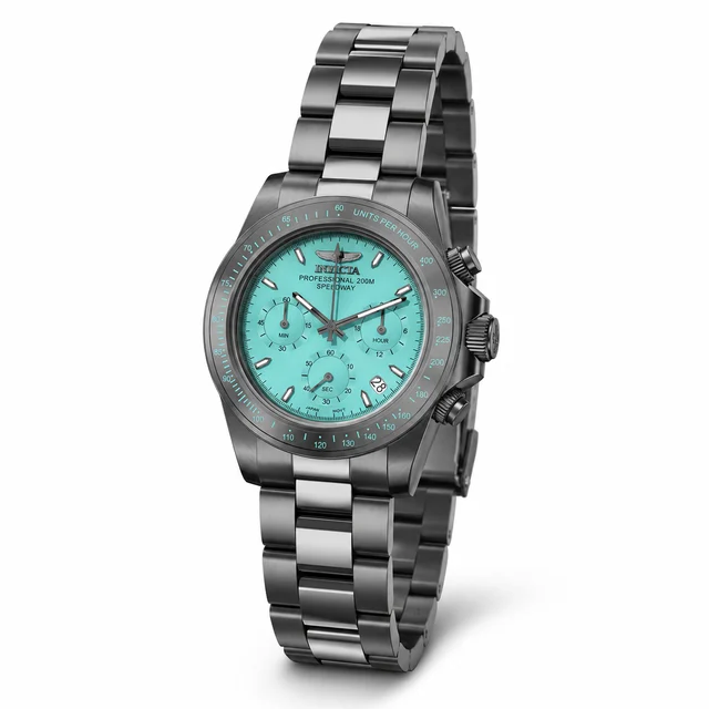 Invicta Speedway Torvane - Watch - 39.5mm, Gunmetal (50820) kol saati