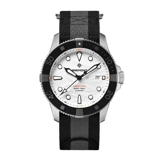 Bremont Supermarine SM43-DT-SS-WH-N-S kol saati
