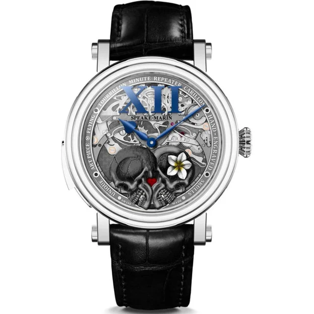 Speake-Marin Speake Marin Blue Crazy Skull Flower 974280200 kol saati