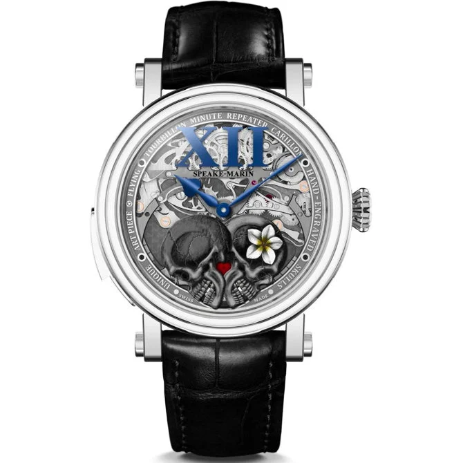 Speake-Marin Speake Marin Blue Crazy Skull Flower 974280200 kol saati