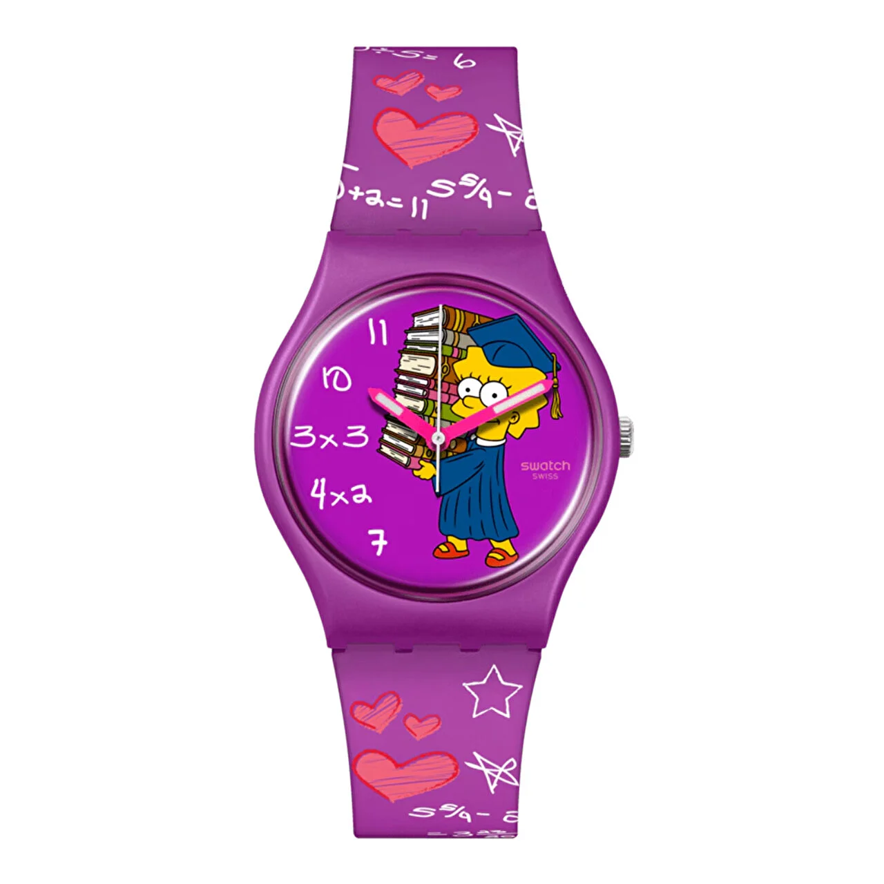 Swatch Class Act SO28Z118 34 mm kol saati