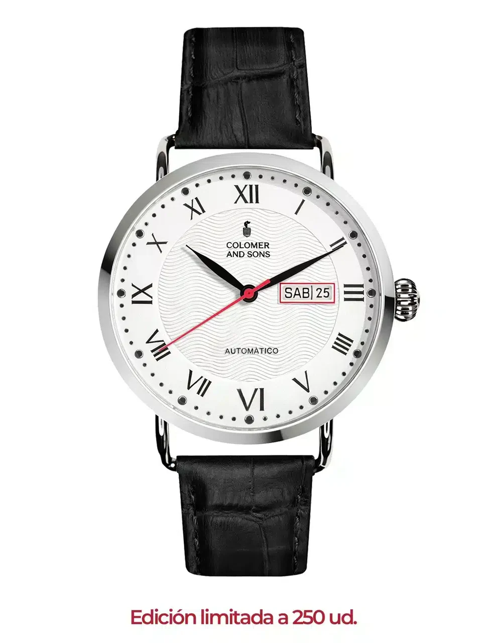 Colomerandsons Romatempus_silver 42 mm kol saati
