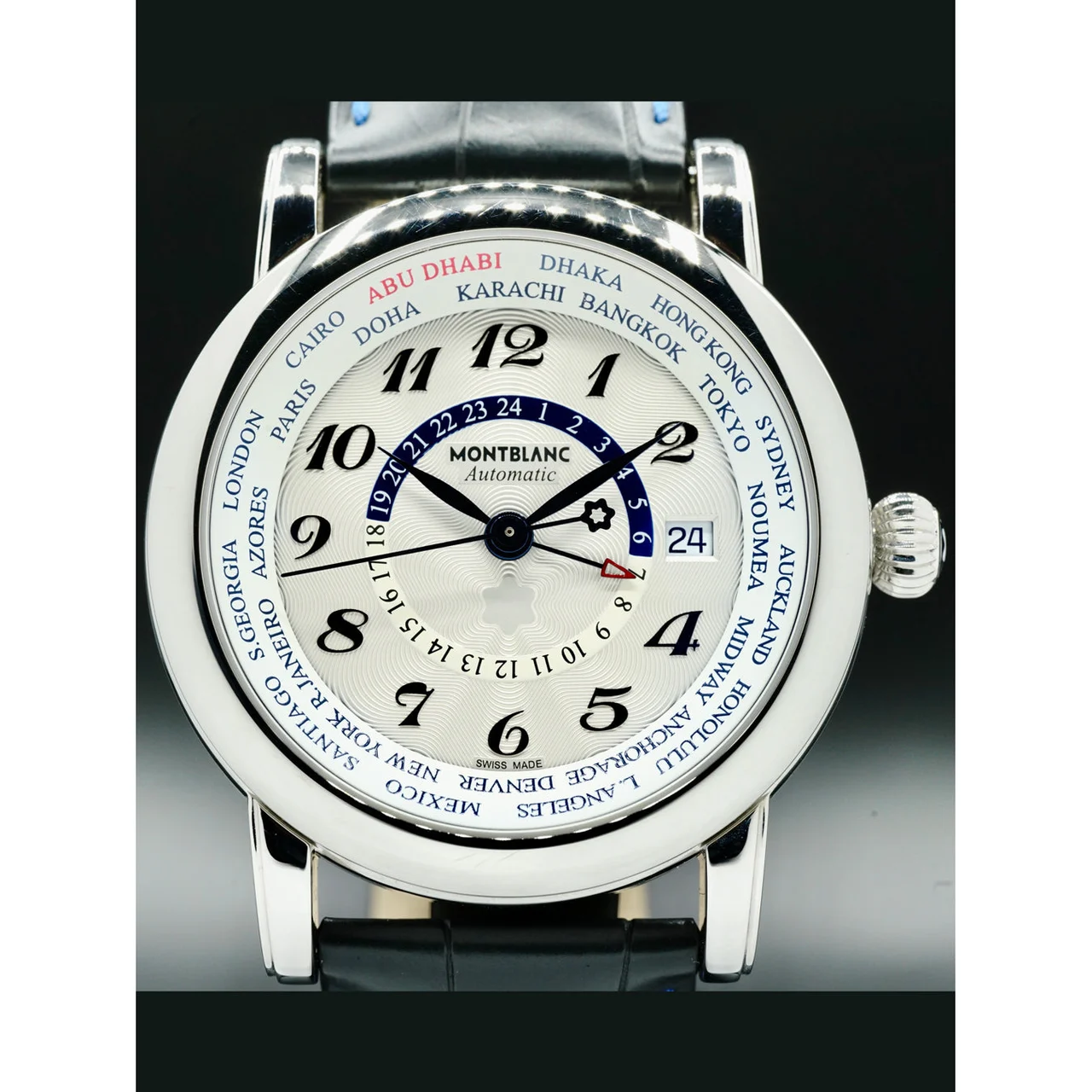 Montblanc Star World-Time GMT 108997 210000032628 42 mm kol saati
