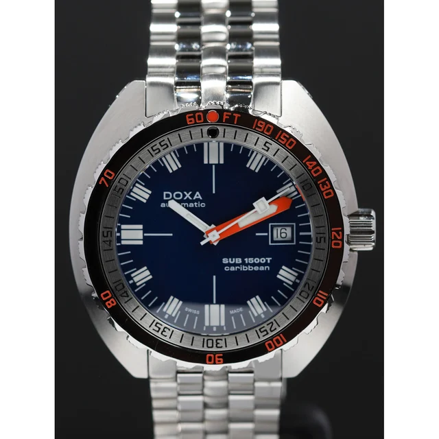 Doxa Sub 1500T Caribbean 883.10.201.10 210009N30901 kol saati
