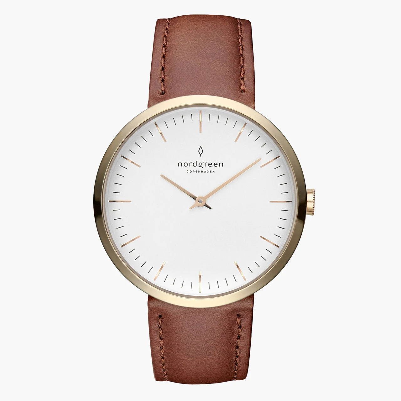 Nordgreen Infinity 40mm IN40GOLEBRXX 40 mm kol saati