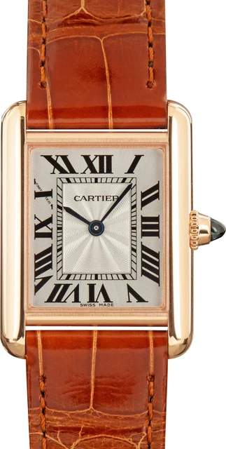 Cartier Tank Small Model Louis Rose Gold WGTA00100 kol saati