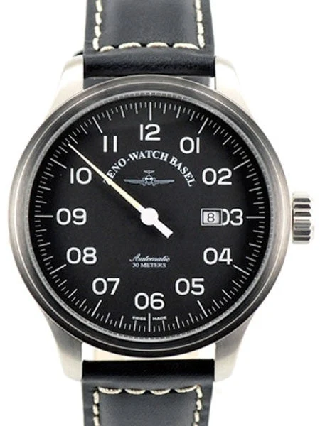 Zeno UNO, One Hand Swiss Automatic Watch with 47mm Diameter Case #8554UNO-a1 kol saati