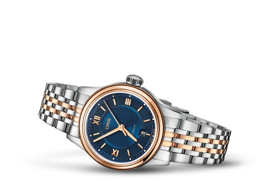 Oris Classic Date 01 561 7718 4375-07 8 14 12 28.5 mm kol saati