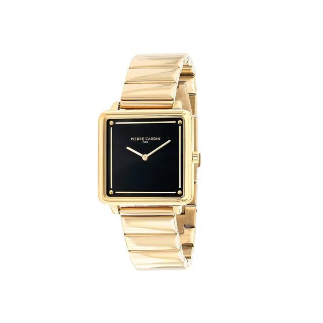 VENDÔME Gold Watch with Link Metal Strap CSQ.7005 kol saati