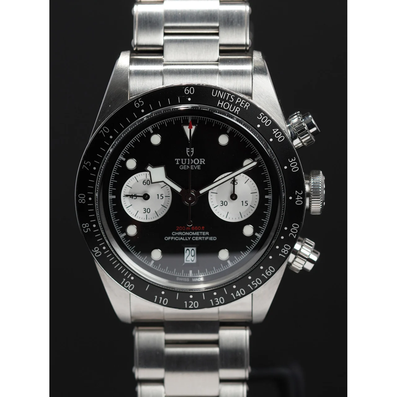 Tudor Black Bay Chrono M79360N-0001 210009N30851 41 mm kol saati