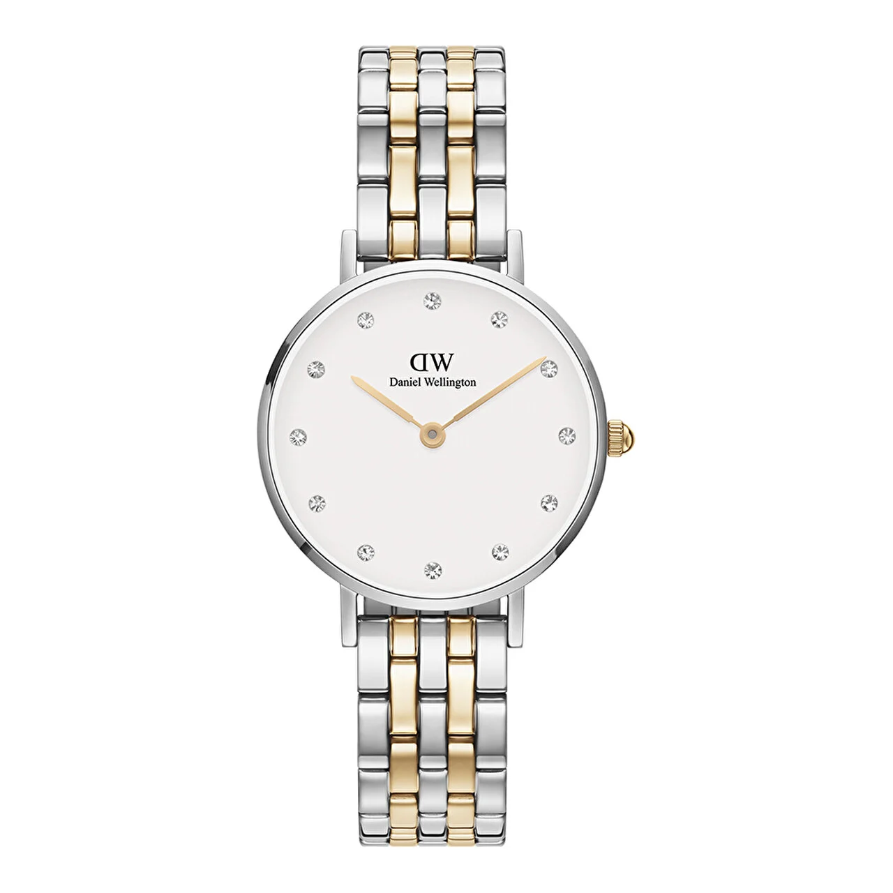 DANIEL WELLINGTON Petite Lumine 5-link two-tone DW00600616 28 mm kol saati