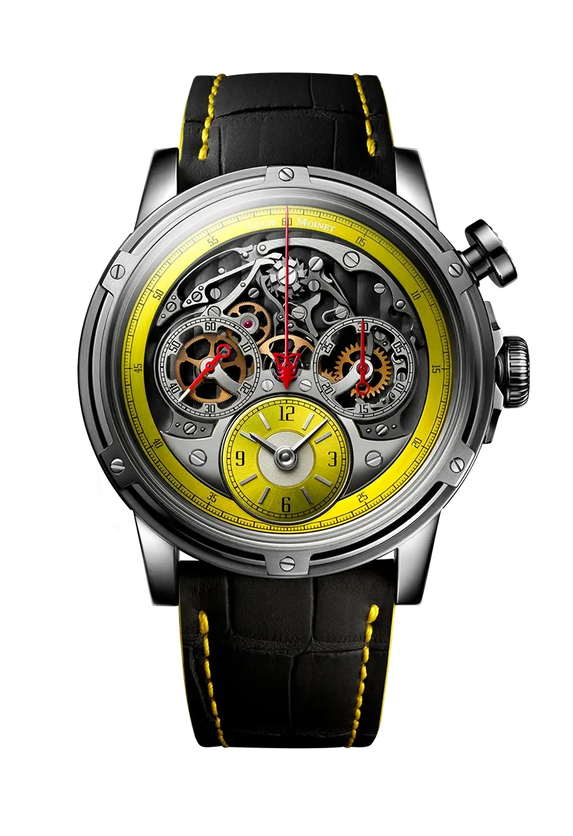 Louis Moinet Louis Moinet LM-86.20.VE 46 mm kol saati