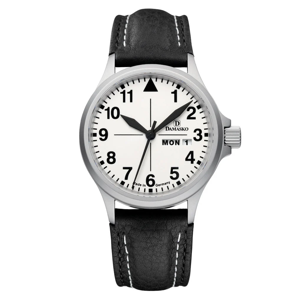 Damasko Automatic Watch with In-House Movement and Full Lume Dial #DK37 40 mm kol saati