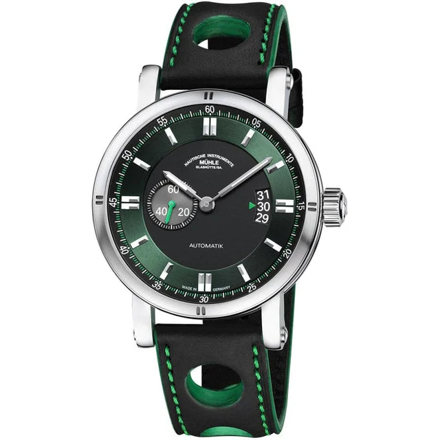 Muhle Glashutte Mühle Glashütte Teutonia Sport II "Racing Green" M1-29-74-LB-S kol saati