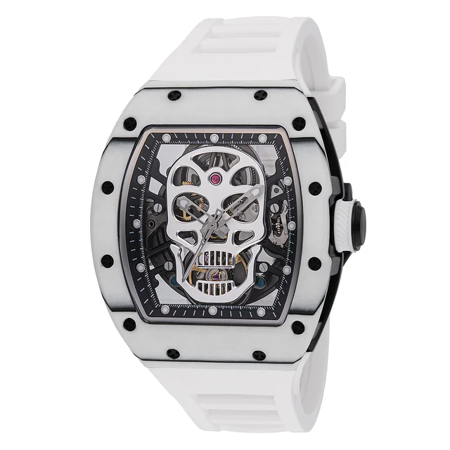 Invicta Rally Automatic Crestpath Automatic Watch w/ Skeleton Dial - 41mm. White (49026) k