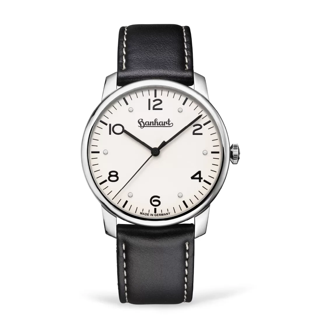 Hanhart silva-white HANHART-SILVA-WHITE 39 mm kol saati