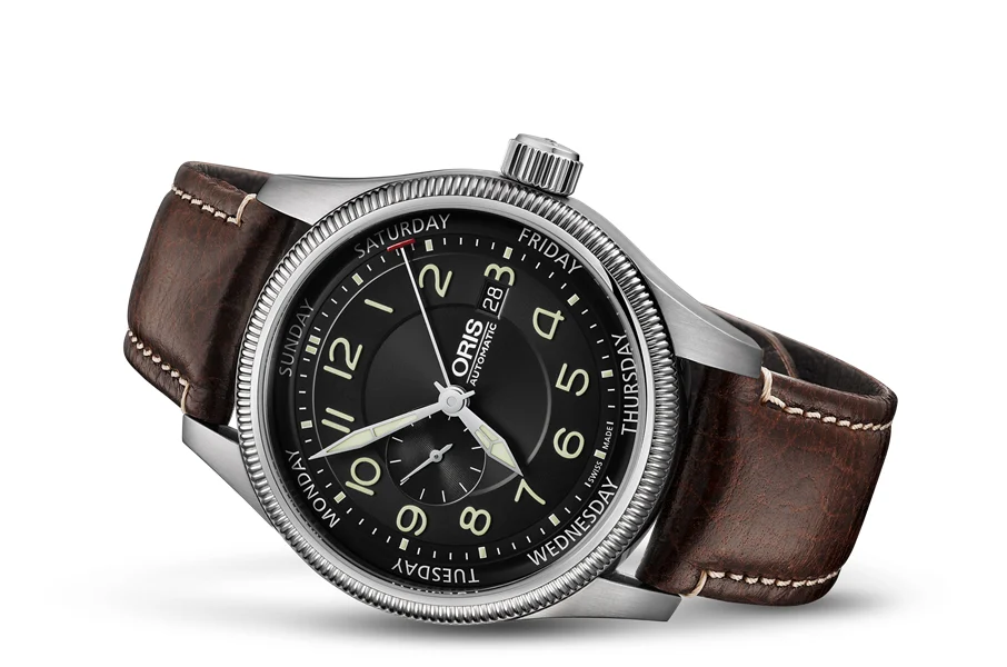 Oris Big Crown Small Second, Pointer Day 01 745 7688 4034-07 5 22 77FC 44 mm kol saati