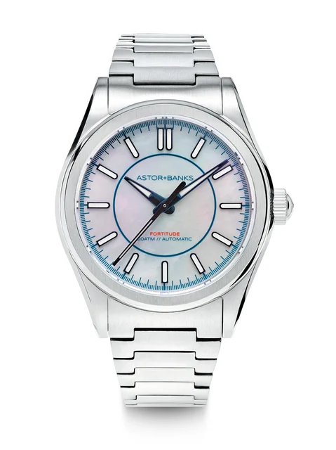 Astor+Banks Fortitude Lite Mother of Pearl kol saati