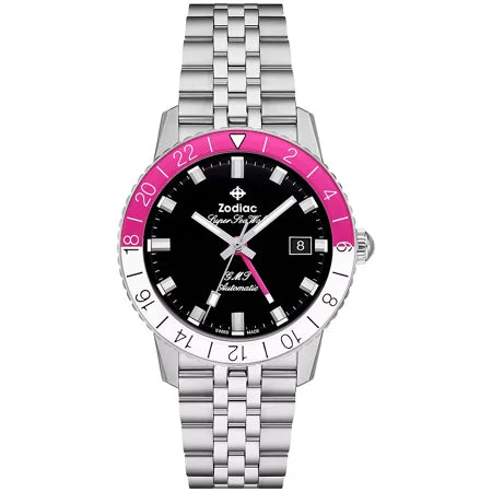 Zodiac Super Sea Wolf GMT Automatic ZO9416 40 mm kol saati