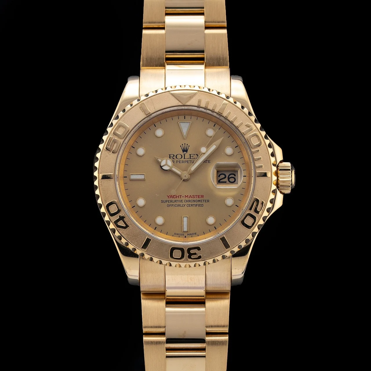 Rolex Yacht-Master 40mm Yellow Gold 16628 210009N36178 40 mm kol saati