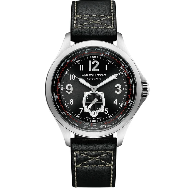 Hamilton Khaki Aviation Khaki QNE Auto H76655733 kol saati