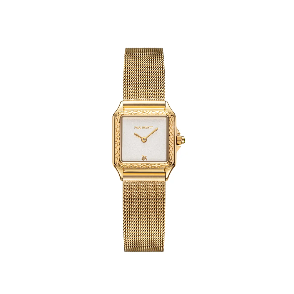 Default Petite Tortue white & gold PH-W-2027 kol saati
