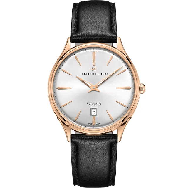 Hamilton Jazzmaster Thinline Gold Auto H38545751 kol saati