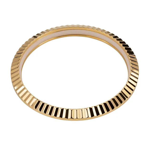 Islander Fluted Goldtone Bezel for Seiko SRPE51, 53, 55, 57, 58, 60, 61, 63, 67 #B12-P kol