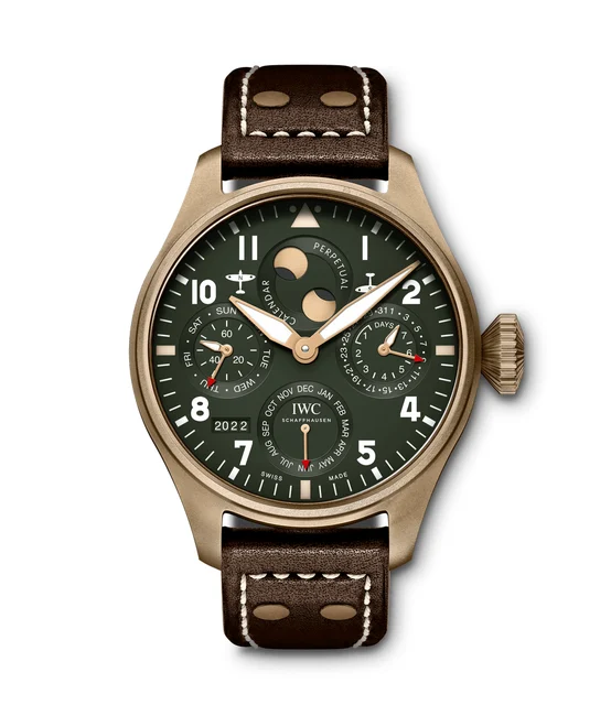 IWC Big Pilots Watch Perpetual Calendar Spitfire IW503601 kol saati