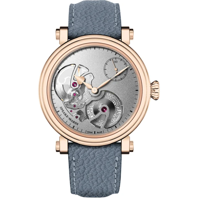 Speake-Marin Openworked Sandblasted Red Gold 42mm 424217440 kol saati