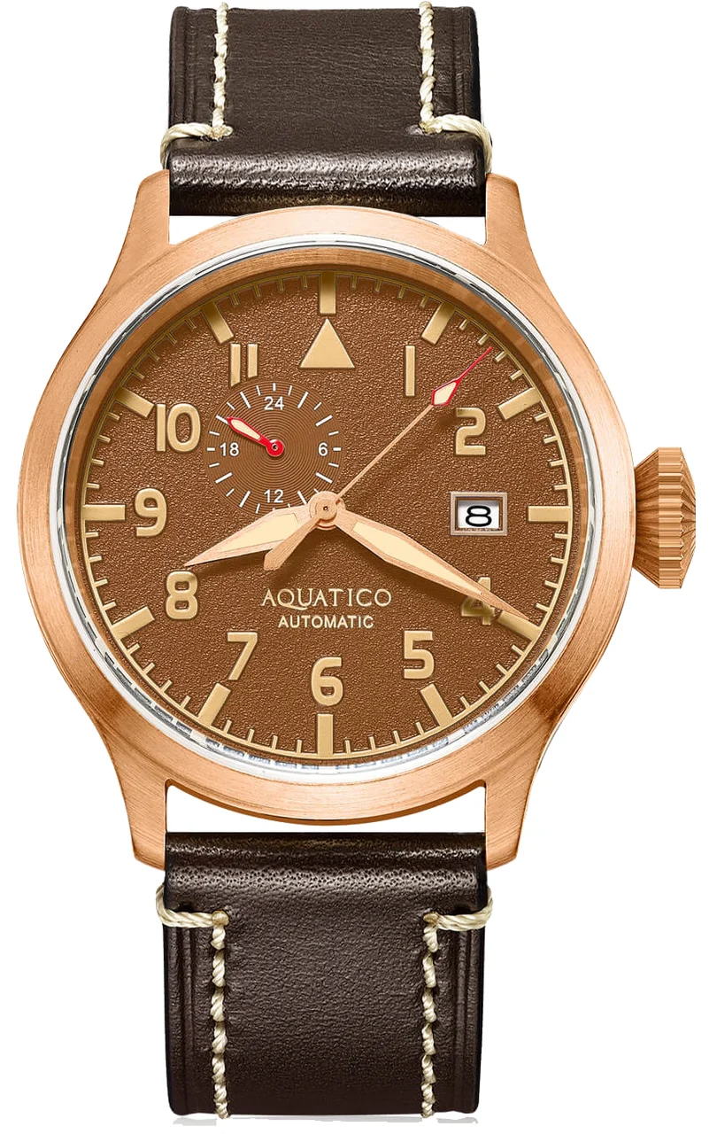 AQUATICO Big Pilot AQ043 43 mm kol saati