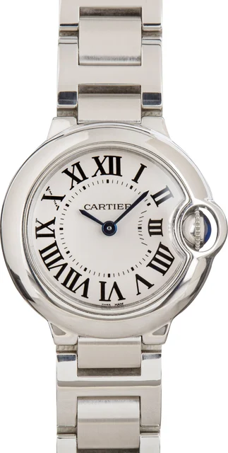 Cartier Ballon Bleu de Ref W69010Z4 Stainless Steel kol saati