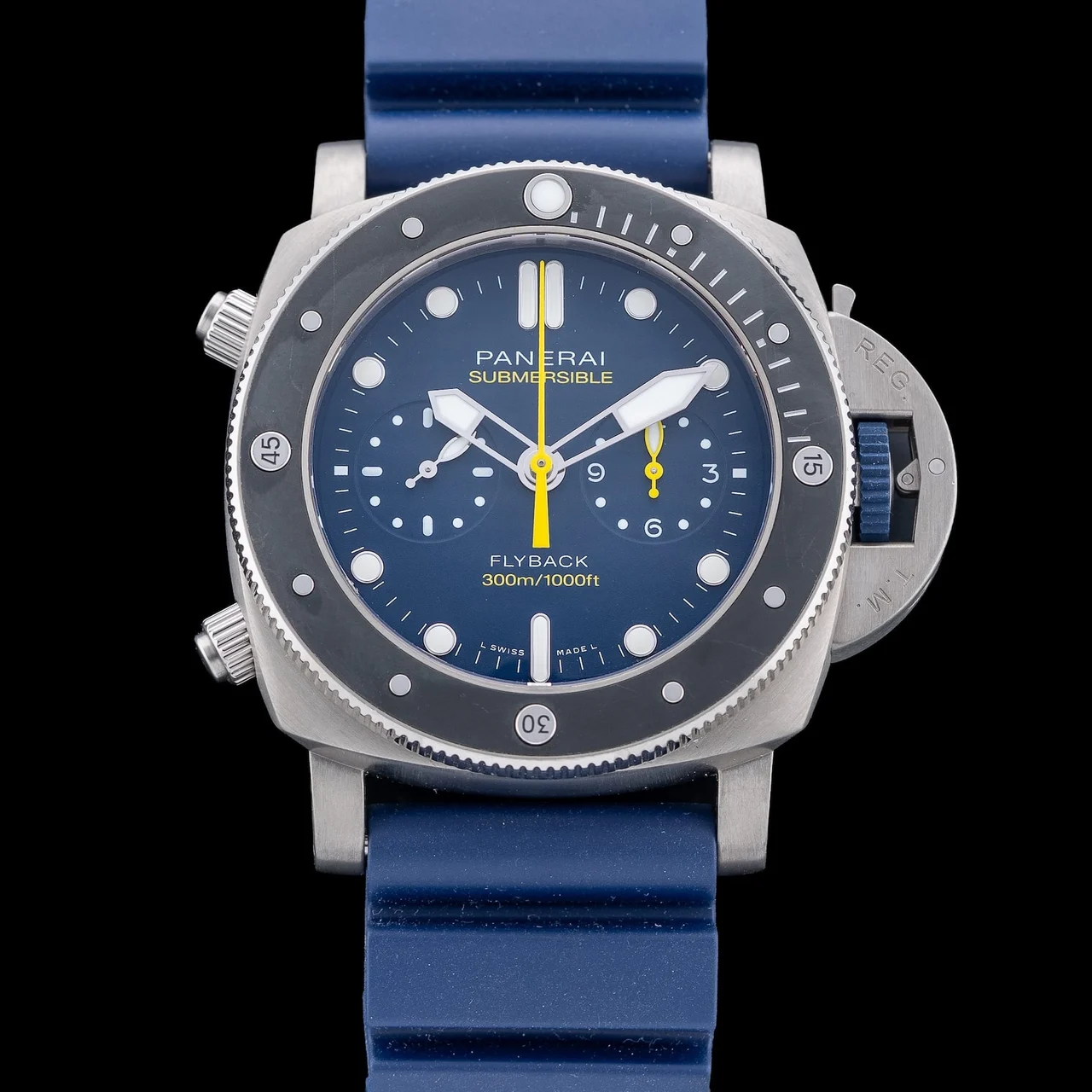 Panerai Chrono Flyback Mike Horn PAM01291 210009N42313 47 mm kol saati