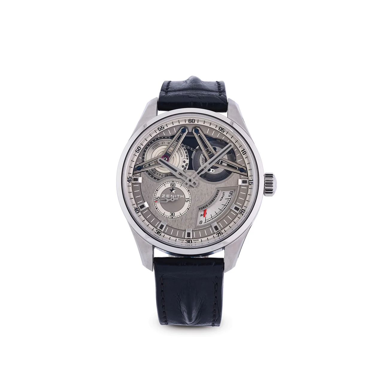 Zenith ZENITH, REF. 95.2260.4810/21.C759, ACADEMY GEORGES FAVRE JACOT, TITANIUM kol saati