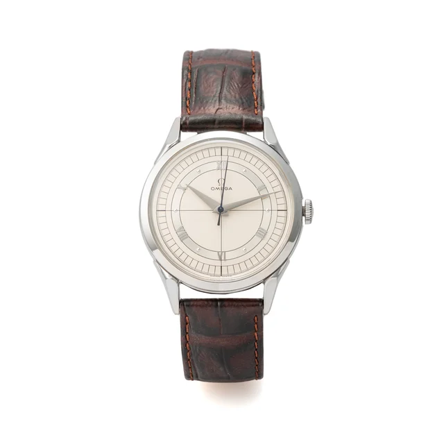OMEGA OMEGA, REF. 2608, SECTOR DIAL, STEEL kol saati